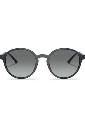 Giorgio Armani Panto round-frame sunglasses