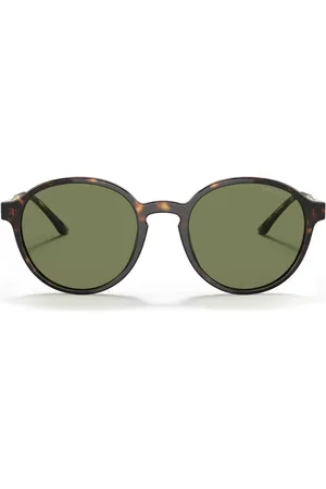 Giorgio Armani Panto round-frame sunglasses