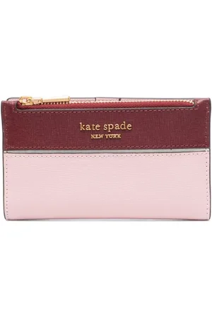  Kate Spade New York Leather Card Case Staci Lanyard Card Holder  Black : Clothing, Shoes & Jewelry