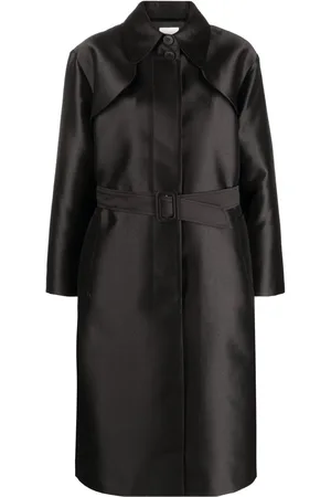 Sandro Women's Jacob Pleated Trench Coat