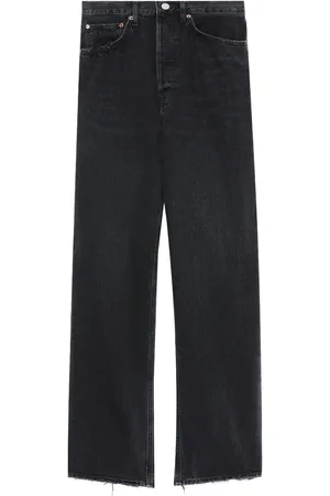 AGOLDE Mid-rise wide-leg jeans