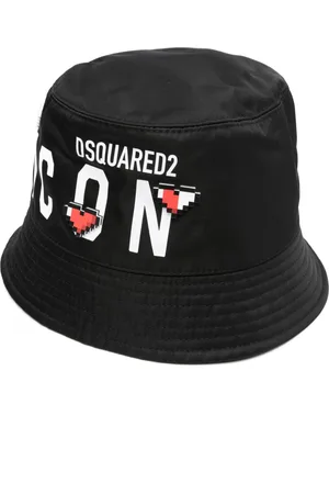 Dsquared2 logo-print Quilted Yoga Hat - Farfetch
