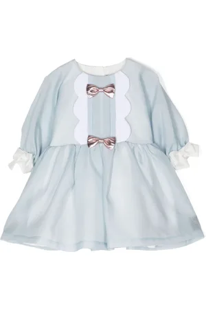 HUCKLEBONES LONDON Bow-detail batwing-sleeve dress