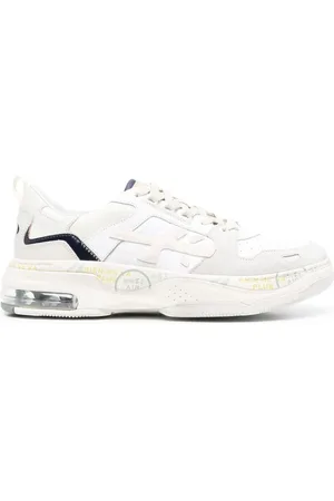 Premiata Drake logo-patch sneakers