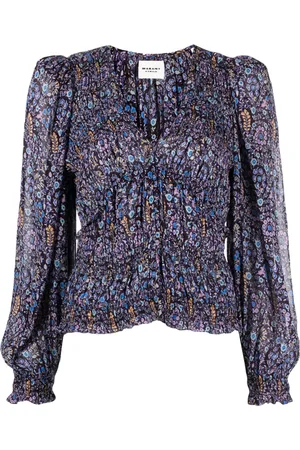 Marant Etoile Nibel floral-print blouse