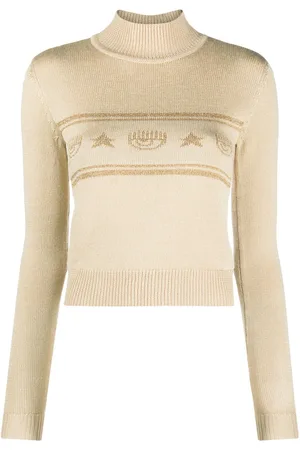 Chiara Ferragni Eye Star-jacquard sweater