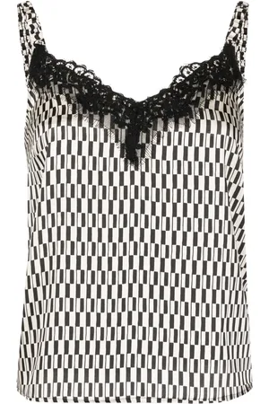 Liu Jo Geometric-pattern sleeveless top