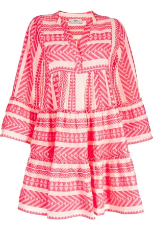 Devotion Twins Ella zigzag-patterned short dress