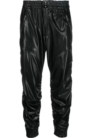 Marant Etoile Ruched cropped trousers