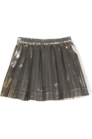 BONPOINT Metallic pleated skirt