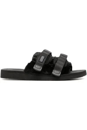 SUICOKE Moto logo-patch slides