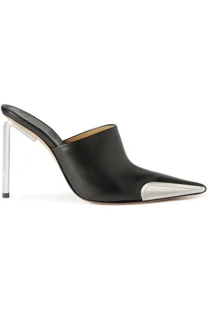 OFF-WHITE Allen Frame leather mules