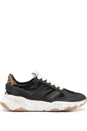 Premiata Buffy leather low-top sneakers