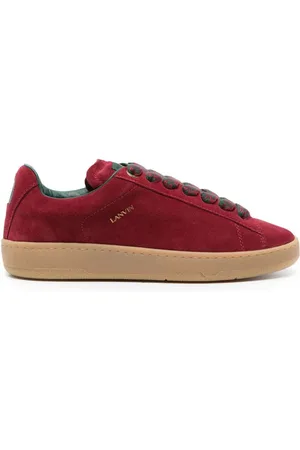 Lanvin Lite Curb suede sneakers
