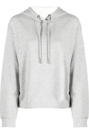 Moncler Logo-patch cotton hoodie