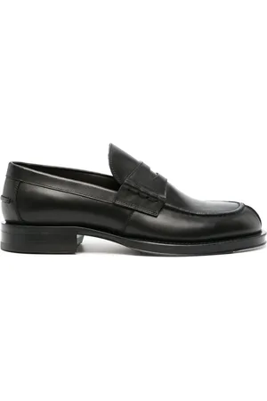 Lanvin Penny-slot leather loafers