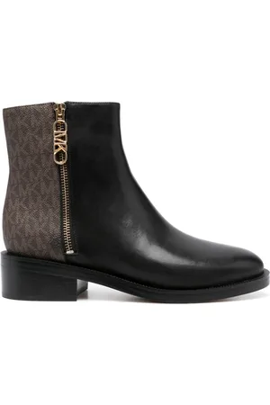 Michael Kors Regan monogram-print boots