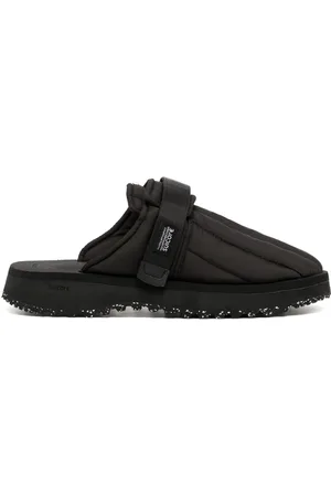 SUICOKE Zavo-Puff round-toe slippers