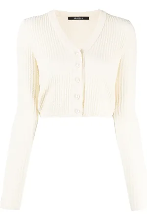 SHANG XIA V-neck ribbed cardigan