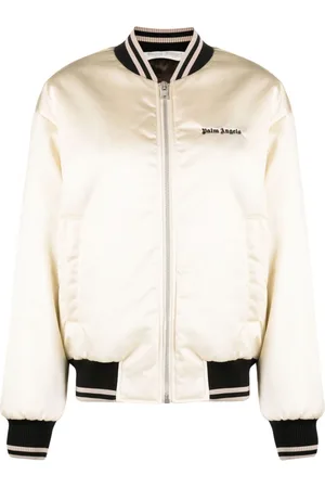 Palm Angels Logo-print bomber jacket
