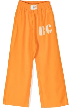 Bobo Choses Logo-print cotton trousers