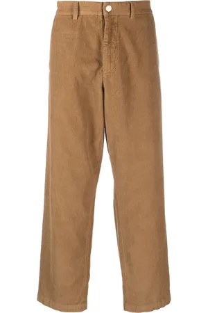 RANRA Corduroy straight-leg trousers