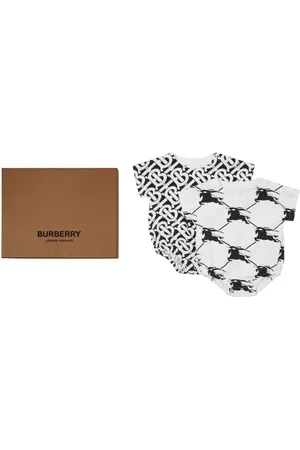 Burberry Unisex Newborn Icon Socks, 2 pack - Baby