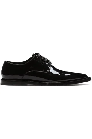 Dolce & Gabbana Leather pointed derby shoes