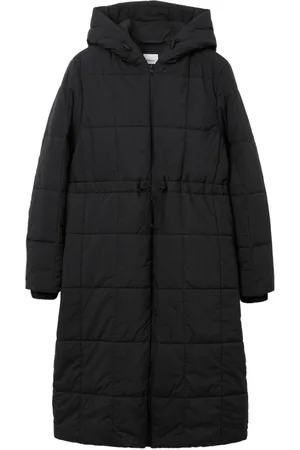 Burberry Quilted hooded long-sleeve coat