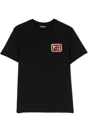 Dsquared2 Logo-patch cotton T-shirt