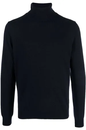 CENERE GB Fine-knit roll-neck jumper