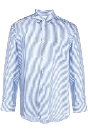 Comme des Garçons Vertical stripe-print shirt