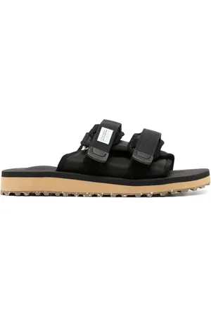 SUICOKE Moto logo-patch slides