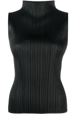 PLEATS PLEASE ISSEY MIYAKE Plisse sleeveless top