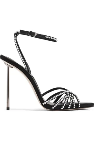 LE SILLA Bella Duchess crystal-embellished sandals