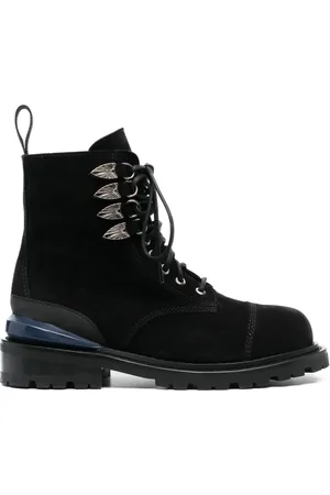 TOGA VIRILIS Suede lace-up boots