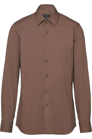 Prada Long-sleeve cotton shirt