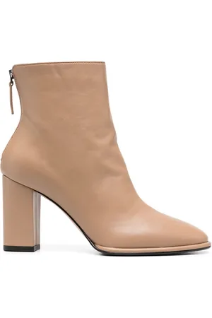 LE SILLA Elsa 85mm leather ankle boots