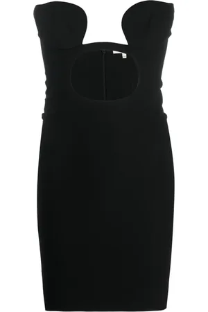 Nensi Dojaka Cut-out jersey minidress