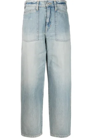 Kenzo Wide-leg cropped jeans
