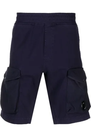 C.P. Company Lens-detail cotton cargo shorts