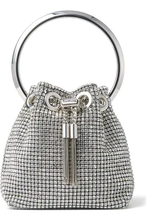 Jimmy Choo Bon Bon crystal-embellished mini bag