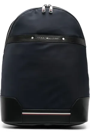Tommy Hilfiger Central Repreve logo-lettering backpack