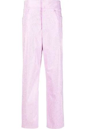 GIUSEPPE DI MORABITO Crystal-embellishment trousers