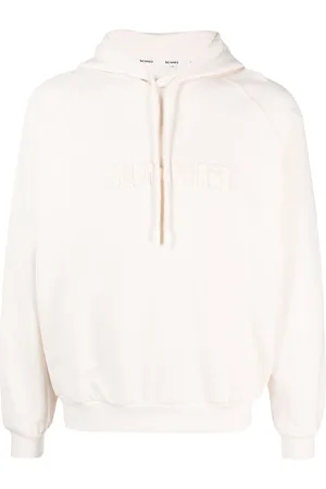 SUNNEI Embroidered-logo cotton hoodie