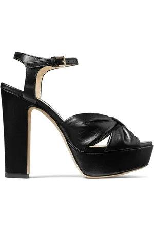 Jimmy Choo Heloise 120mm leather sandals