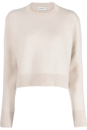 Lanvin Crew-neck cropped jumper