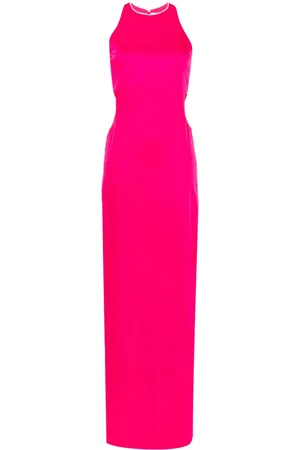 GENNY Cut-out detail long dress