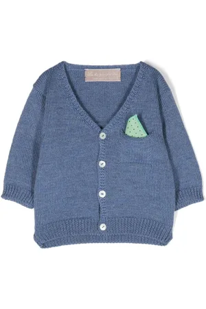 LA STUPENDERIA V-neck button-down cardigan