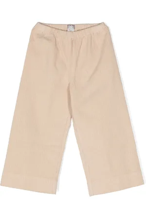 Il gufo Slip-on corduroy trousers